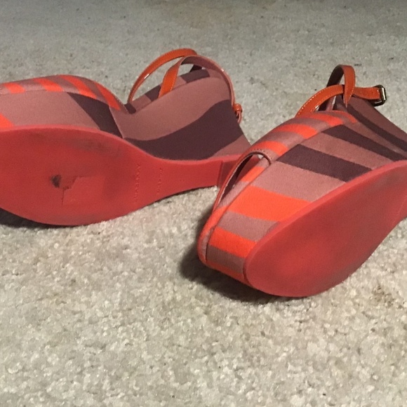 Burberry Multicolor Wedge Sandal - Picture 4 of 13